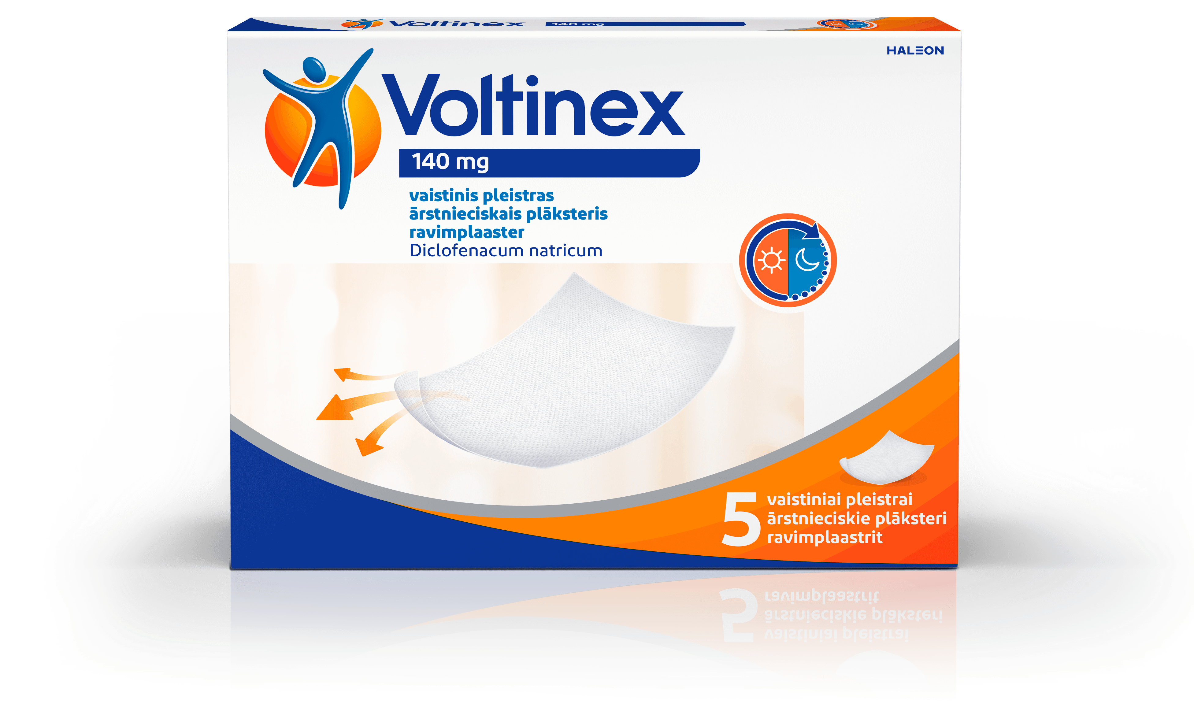 Voltinex 140 mg ravimplaaster (diklofenaknaatrium)